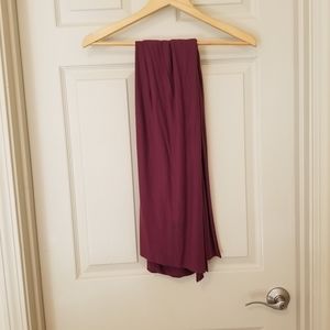 Maroon scarf from GAP